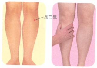 白带异常按摩