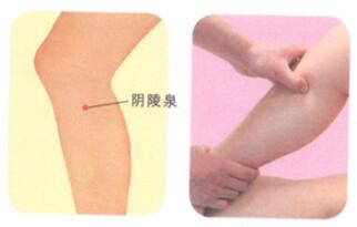白带异常按摩