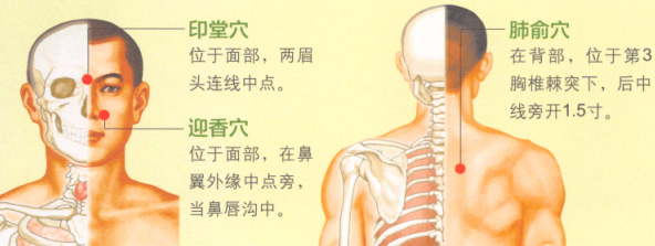 鼻炎艾灸