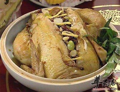 核桃鸭子疗肾虚