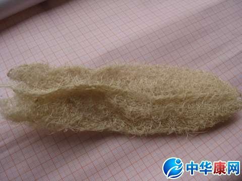 丝瓜皮的功效与作用-丝瓜皮的图片样子