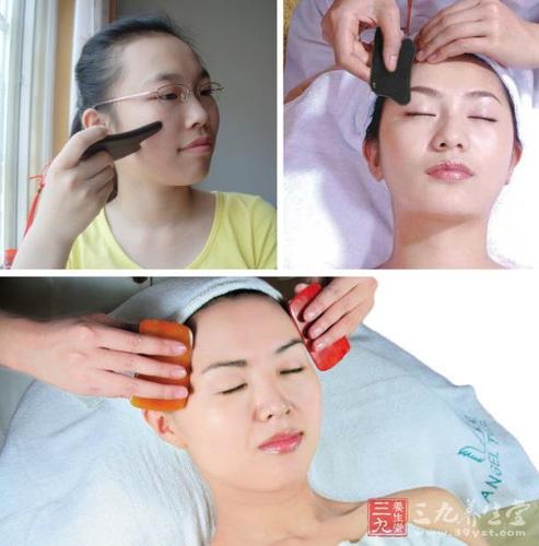 刮痧美容法