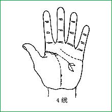 智慧线无名指下线上岛纹
