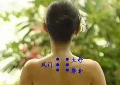 背三针