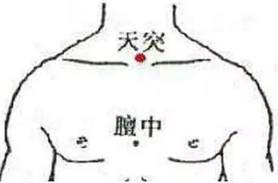 天突