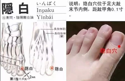 隐白穴
