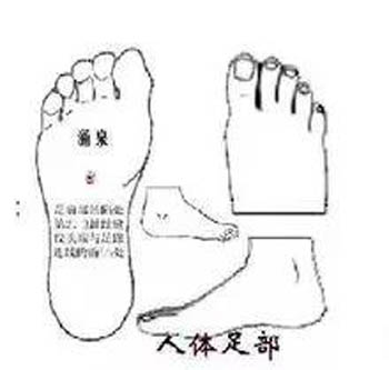 涌泉穴