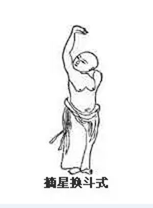 摘星换斗势。