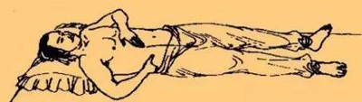 仙人揉腹法