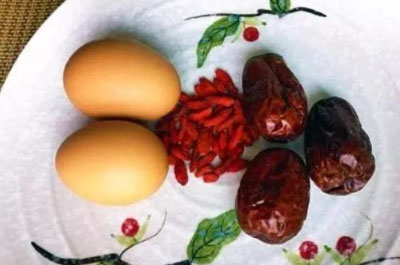 红枣，鸡蛋