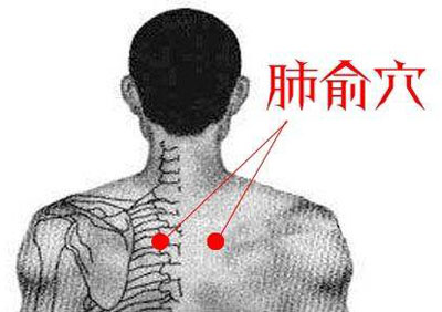 肺俞穴