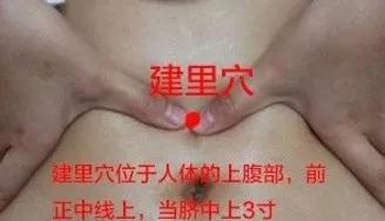 建里穴：调健脾胃、消积化滞