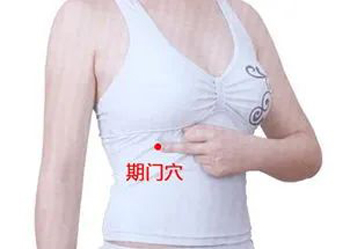 期门穴，调理肝郁、舒肝气