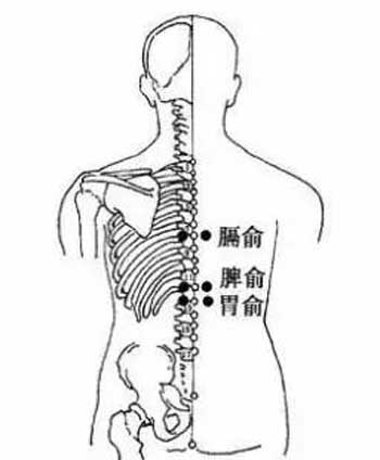 膈腧穴：便血、心痛、心悸、胸闷、呕吐