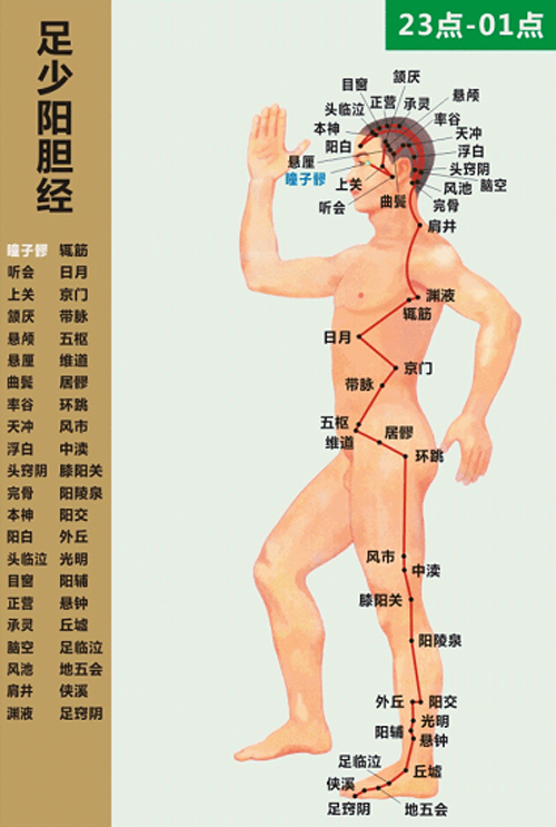 腿的经络从下往上推和从上往下推有什么不同？
