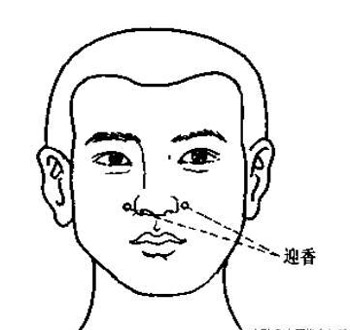 迎香穴